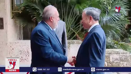 Tổng Bí thư, Chủ tịch nước hội kiến Thủ tướng Cuba