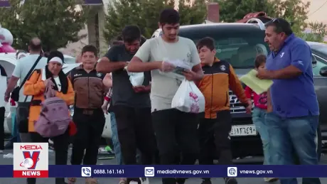 Hàng chục nghìn người ở Liban vượt biên vào Syria trong 72h giờ qua