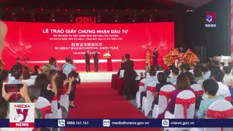 Khởi công nhà máy sản xuất văn phòng phẩm Deli tại Hải Dương