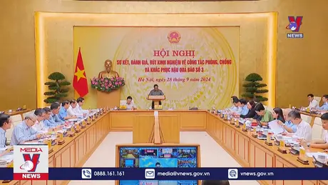 Hội nghị rút kinh nghiệm về ứng phó với bão số 3