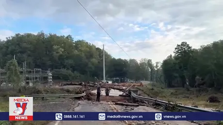 Bão Helene gây thiệt hại lớn tại Đông Nam nước Mỹ