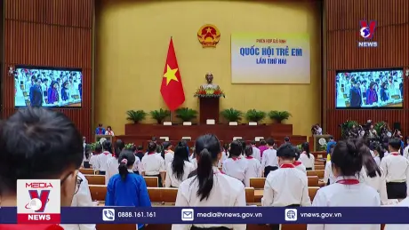 Phiên họp giả định Quốc hội trẻ em lần thứ hai