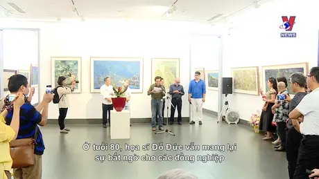 Không gian Pháp ngữ: Họa sĩ Đỗ Đức và triển lãm tranh tại Hà Nội