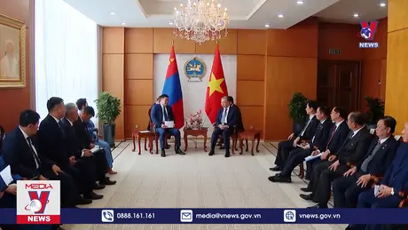 Tổng Bí thư, Chủ tịch nước hội kiến Thủ tướng Mông Cổ