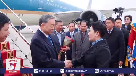 Tổng Bí thư, Chủ tịch nước bắt đầu thăm Mông Cổ