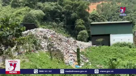 Yêu cầu xử lý hết rác tồn đọng trong nhà máy rác Bảo Lộc