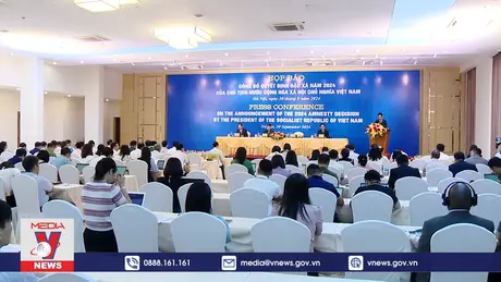 Công bố Quyết định đặc xá cho 3.763 phạm nhân