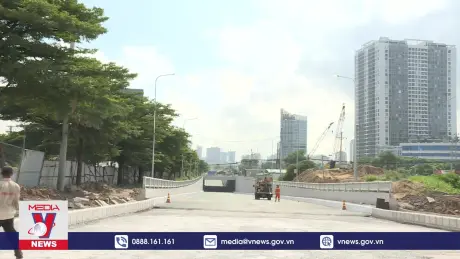 Công trình giao thông cửa ngõ TP.HCM chạy nước rút về đích