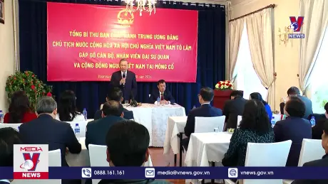 Tổng Bí thư, Chủ tịch nước Tô Lâm gặp gỡ cộng đồng người Việt tại Mông Cổ