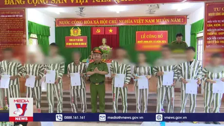 Công an Đà Nẵng công bố Quyết định đặc xá năm 2024