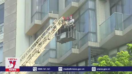 Thí điểm mô hình chữa cháy 