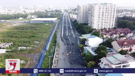 TPHCM thông xe cầu Năm Lý, giảm kẹt xe cửa ngõ phía Đông