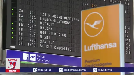 Hàng không đình trệ do chiến sự leo thang tại Trung Đông