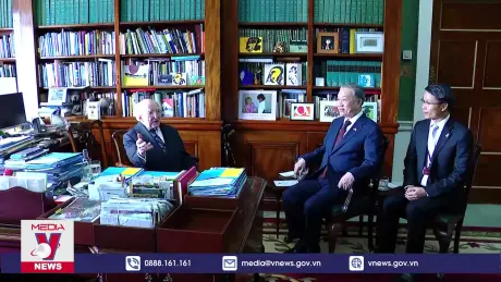 Tổng Bí thư, Chủ tịch nước Tô Lâm hội đàm với Tổng thống Ireland