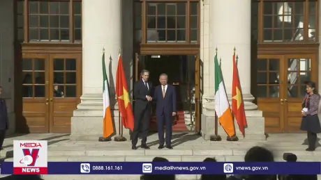 Tổng Bí thư, Chủ tịch nước Tô Lâm hội kiến với Thủ tướng Ireland