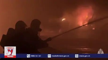 Hỏa hoạn tại các kho nhiên liệu của Nga