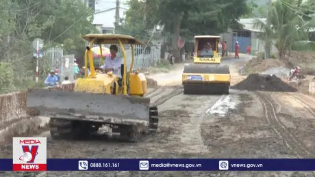 Tiền Giang đẩy nhanh tiến độ các công trình giao thông trọng điểm