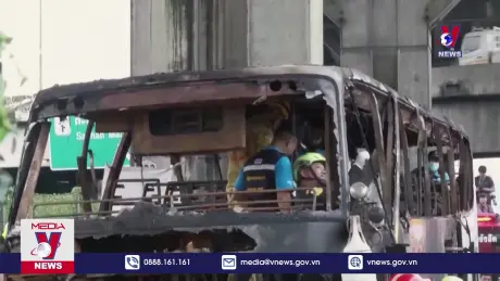 Người điều hành bị buộc tội trong vụ cháy xe buýt tại Thái Lan