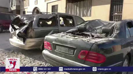 Israel tiếp tục không kích dữ dội nhiều nơi ở Liban