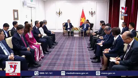 Tổng Bí thư, Chủ tịch nước Tô Lâm tiếp lãnh đạo các Tập đoàn và dự trao giải thưởng Doanh nghiệp Pháp ngữ tiêu biểu