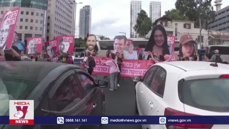 Biểu tình kêu gọi chấm dứt đổ máu ở Gaza