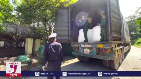 Quảng Bình bắt vụ vận chuyển trái phép hơn 550 kg pháo hoa