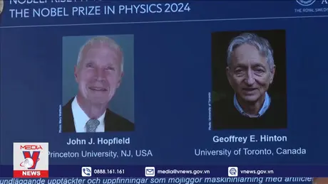 Nobel Vật lý 2024 vinh danh nền tảng cho học máy ngày nay