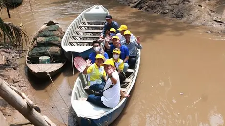 Cù Lao Dung - Vùng đất xanh, cuộc sống tươi đẹp.