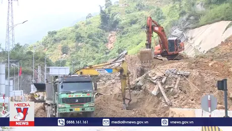 Lào Cai khẩn trương khắc phục sạt lở trên Tỉnh lộ 155