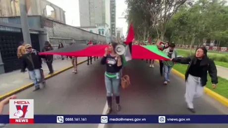 Biểu tình ủng hộ người Palestine ở châu Mỹ