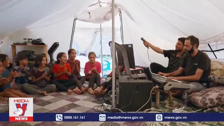 Khi âm nhạc chữa lành nỗi đau ở Gaza
