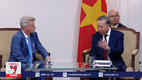 Tổng Bí thư, Chủ tịch nước tiếp Bí thư toàn quốc Đảng Cộng sản Pháp