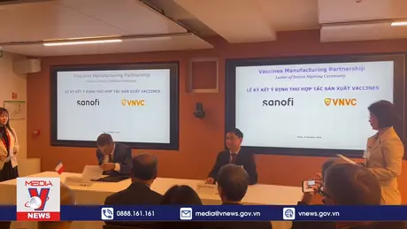 Việt Nam và Pháp hợp tác sản xuất vaccine