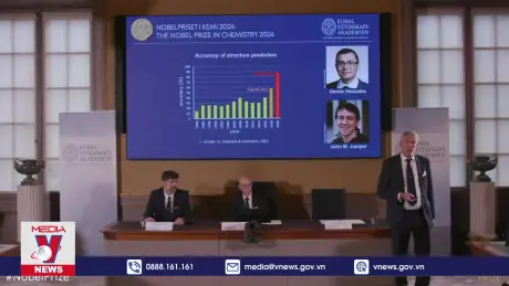 Nobel Hóa học 2024 tôn vinh công trình nghiên cứu về protein