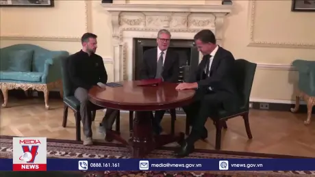 Tổng thống Ukraine tìm kiếm sự ủng hộ tại châu Âu