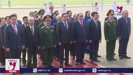 Lãnh đạo Đảng, Nhà nước vào Lăng viếng Chủ tịch Hồ Chí Minh