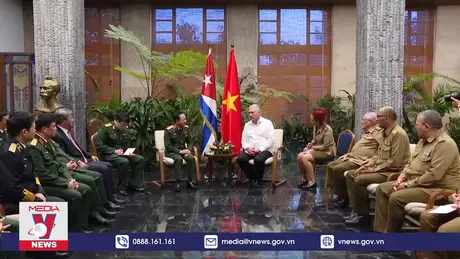 Việt Nam và Cuba tăng cường hợp tác quốc phòng
