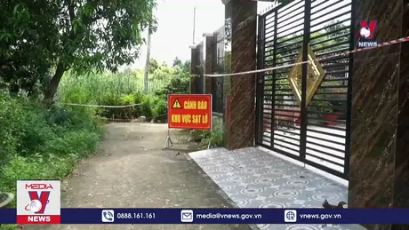 Đồng Tháp công bố tình huống khẩn cấp sạt lở bờ sông Tiền