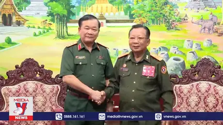 Việt Nam - Lào tiếp tục củng cố và thắt chặt quan hệ quốc phòng