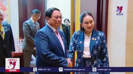 Thủ tướng Phạm Minh Chính gặp Thủ tướng Thái Lan