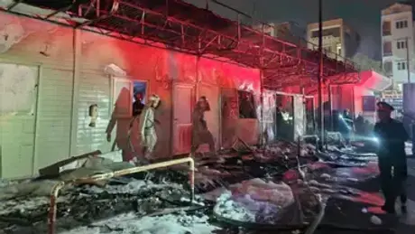 Nhanh chóng dập tắt đám cháy tại Bệnh viện Đa khoa Đức Giang, Hà Nội
