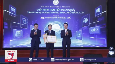 MobiFone được tôn vinh nhờ nỗ lực trong lĩnh vực thông tin cơ sở
