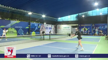 Nở rộ phong trào chơi pickleball