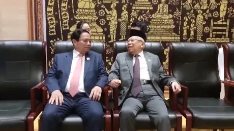 Thủ tướng Phạm Minh Chính gặp Trường đoàn Indonesia