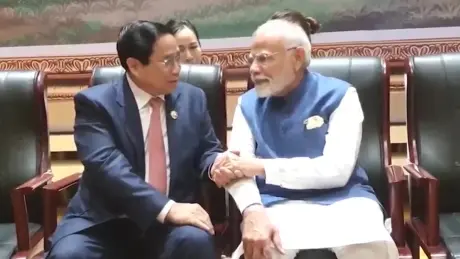 Thủ tướng Phạm Minh Chính gặp Thủ tướng Ấn Độ 