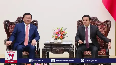 Phó Thủ tướng Trần Hồng Hà tiếp lãnh đạo Công ty đường sắt Trung Quốc