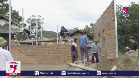 Nỗ lực tái định cư cho người dân vùng lũ Mường Pồn