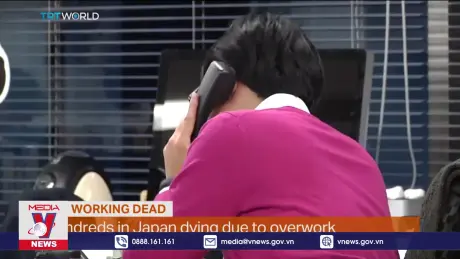 Báo động tình trạng làm việc quá sức tại Nhật Bản