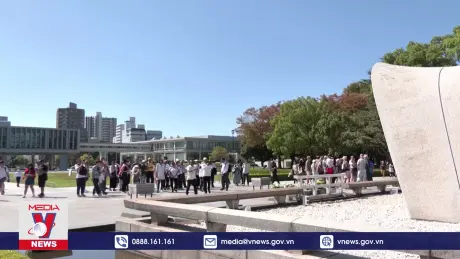 Người dân Hiroshima, Nhật Bản tự hào vì giải Nobel Hoà bình