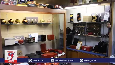 Độc đáo nghề sơn mài Hidehira và Fudan